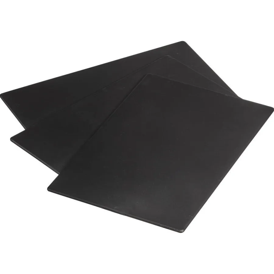 Kwantum Keukenaccessoires*Snijplanken In Houder S/3 Zwart