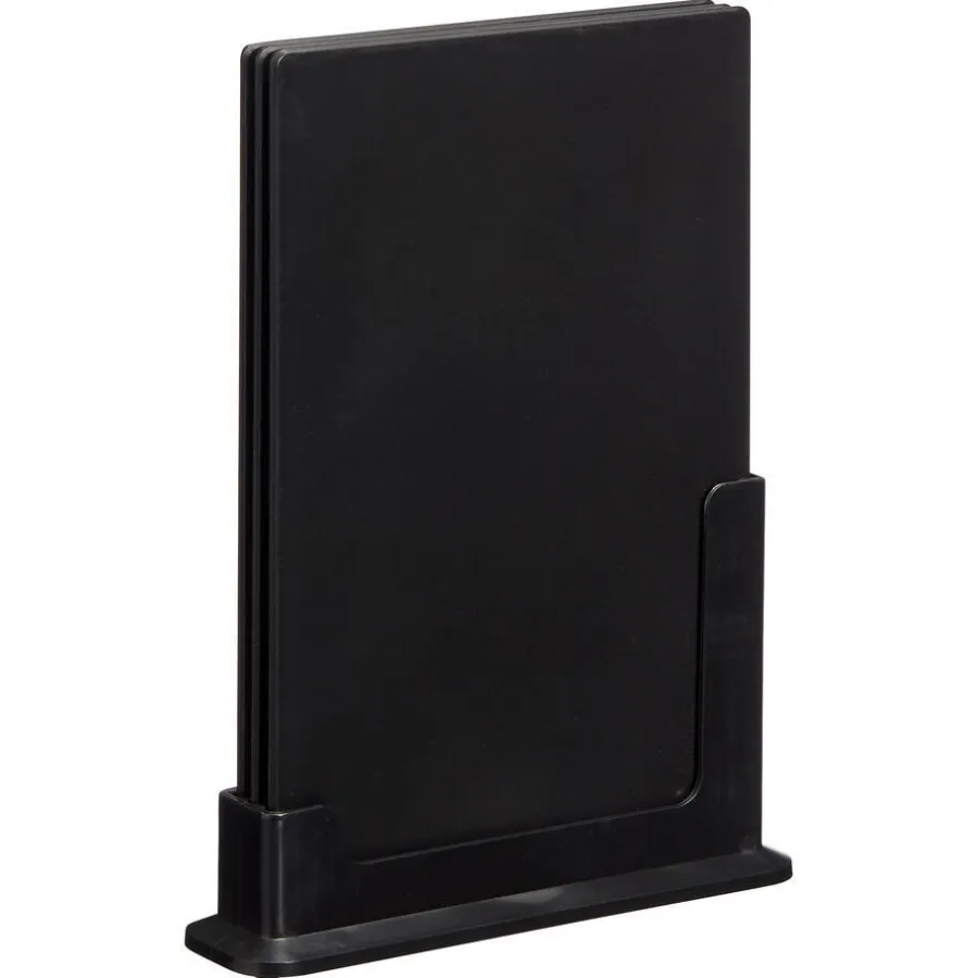 Kwantum Keukenaccessoires*Snijplanken In Houder S/3 Zwart