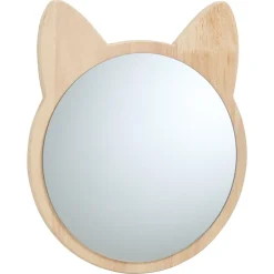 Kwantum Spiegels*Spiegel Kat Hout
