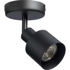 Kwantum Spots*Spot Artemis Zwart 1-lichts 01-lichts