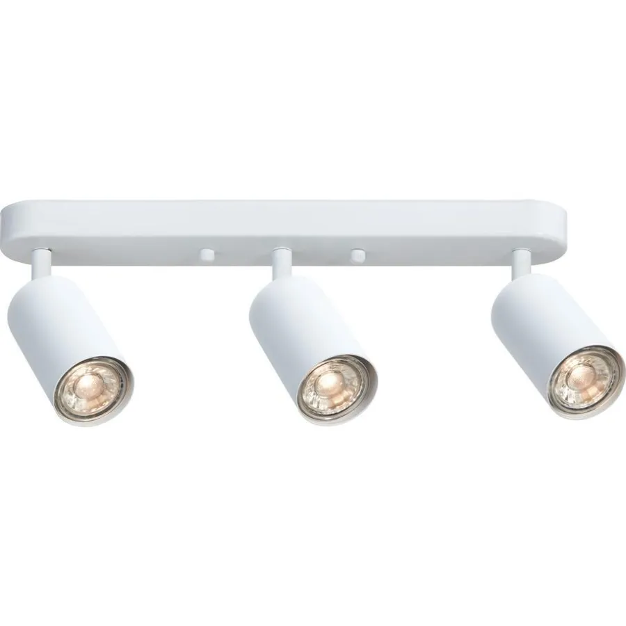 Kwantum Spots*Spot Atlanta Wit 3-lichts 03-lichts