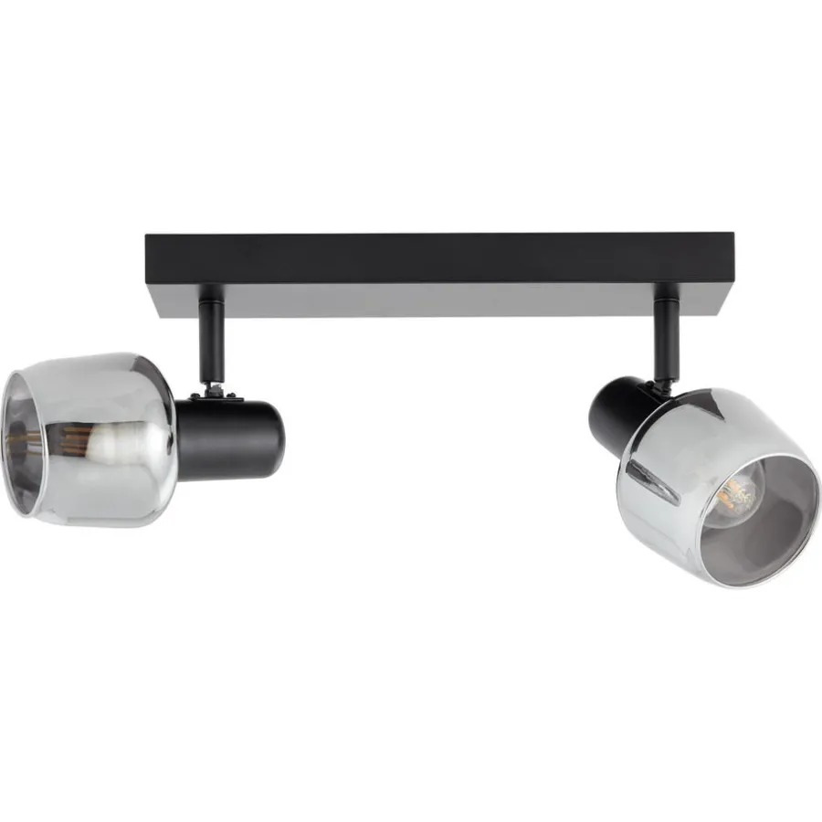 Kwantum Spots*Spot Cala 2-Lichts Zwart