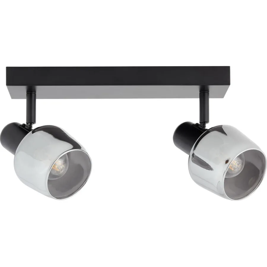 Kwantum Spots*Spot Cala 2-Lichts Zwart