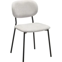 Kwantum Eetkamerstoelen*Stoel Desulo Lichtgrijs