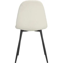 Kwantum Eetkamerstoelen*Stoel Napoli Off-White Creme