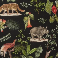 Kwantum Stoffen*Stof Faas Zwart