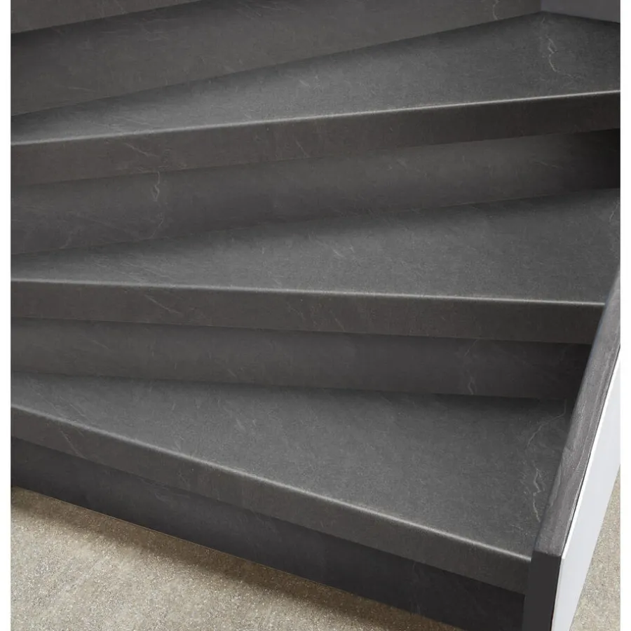 Kwantum Traprenovatie & Trapbekleding*Stootbord Concrete Antraciet 2st - 90cm