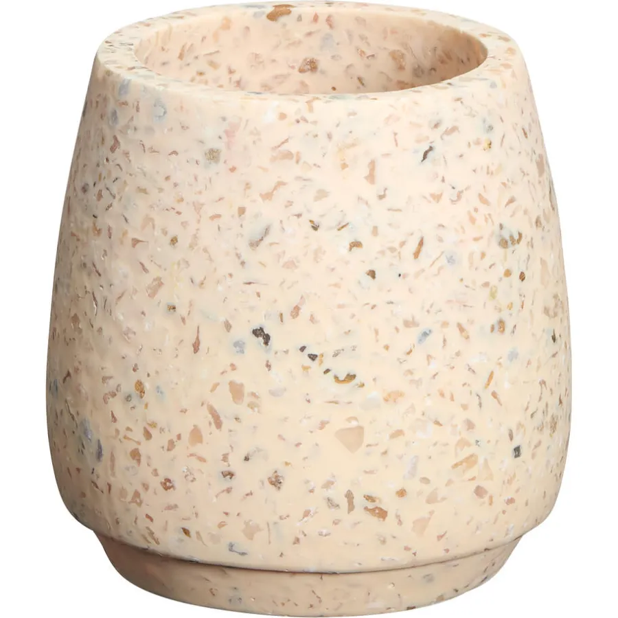 Kwantum Badkameraccessoires*Tandenborstelhouder Terazzo Roze