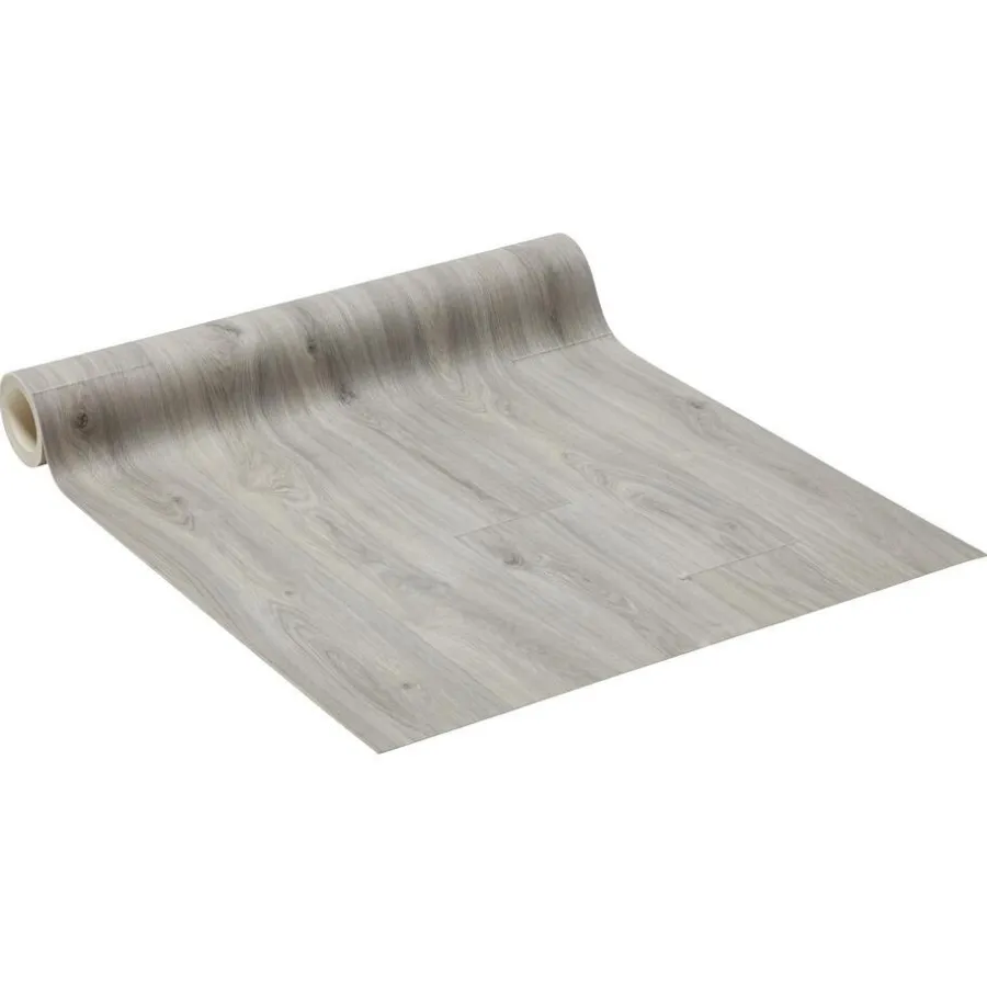 Kwantum Vinyl Vloeren*Vinyl Hugo Grijs Eiken Je berekent hoeveel meters je nodig hebt door lengte en breedte in te vullen