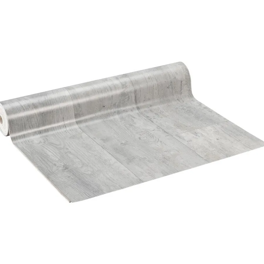 Kwantum Vinyl Vloeren*Vinyl Vermont Grijs Grenen Je berekent hoeveel meters je nodig hebt door lengte en breedte in te vullen