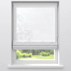 Kwantum Vouwgordijnen|Vitrages*Vitrage Sien Wit