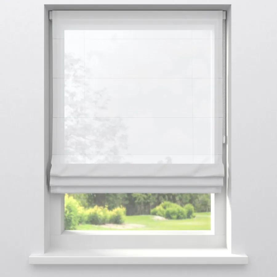 Kwantum Vouwgordijnen|Vitrages*Vitrage Sien Wit