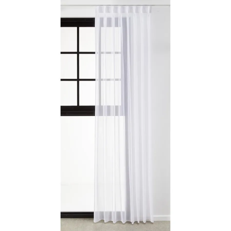 Kwantum Vitrages|Gordijnen*Vitrage Viola Wit 150 Cm 150CM