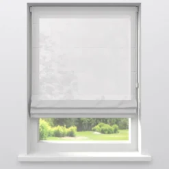 Kwantum Vouwgordijnen|Gordijnen*Vitrage Violet Wit 215 Cm 215CM