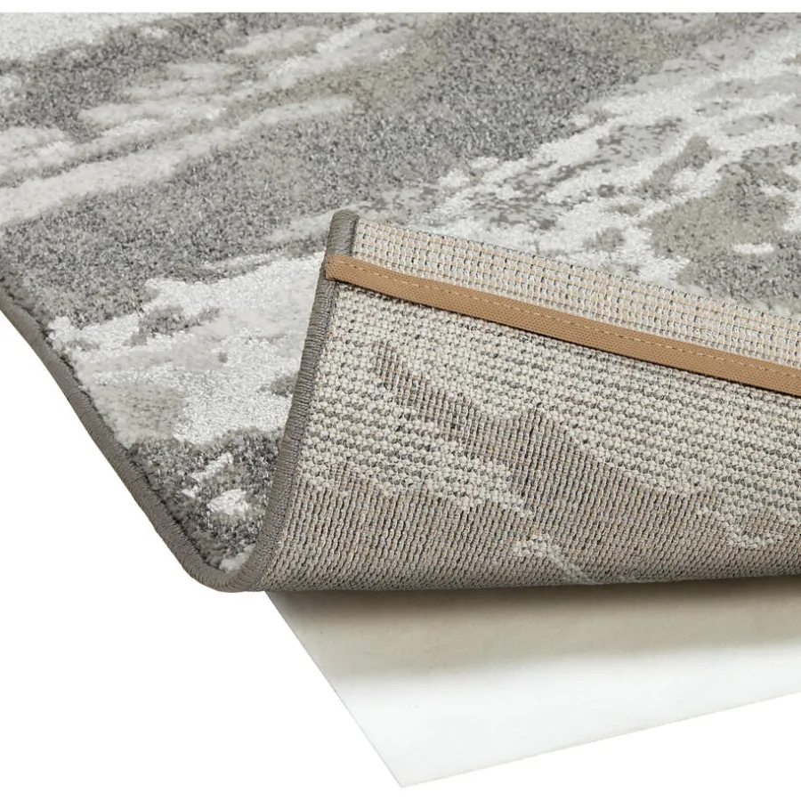 Kwantum Vloerkleden|Vloerkleden Woonkamer*Vloerkleed Darwin Grijs 160x230 Cm 160X230CM