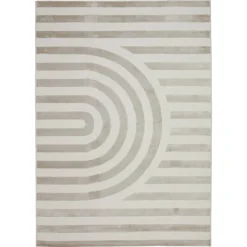 Kwantum Vloerkleden|Vloerkleden Woonkamer*Vloerkleed Los Banos Taupe 200x290 Cm 200X290CM