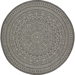 Kwantum Vloerkleden|Buitenkleden*Vloerkleed Rino Grijs