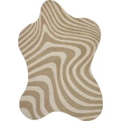 Kwantum Vloerkleden|Vloerkleden Woonkamer*Vloerkleed Sandbank Zand 200x300 Cm 200X300CM