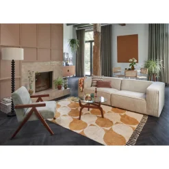 Kwantum Vloerlampen*Vloerlamp Bols Off-White Zwart