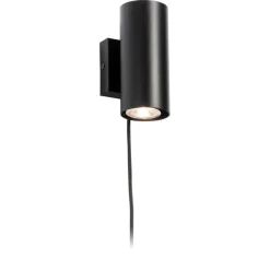 Kwantum Wandlampen*Wandlamp Alpan Zwart