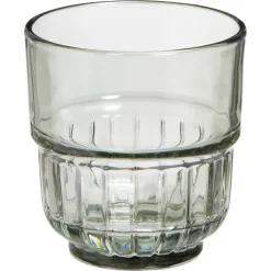 Kwantum Kerstservies|Glazen*Waterglas Stapelbaar Smoke Dr.Grijs